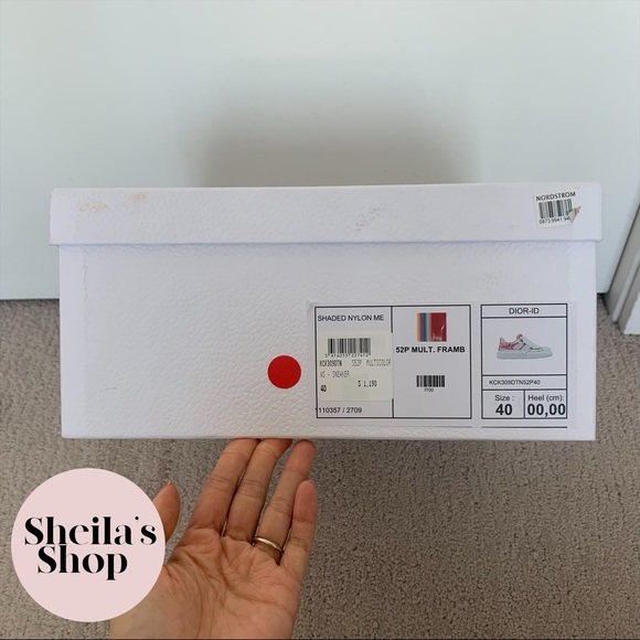 NIB Christian Dior DIOR-ID Sneakers Size 40 - Picture 9 of 10